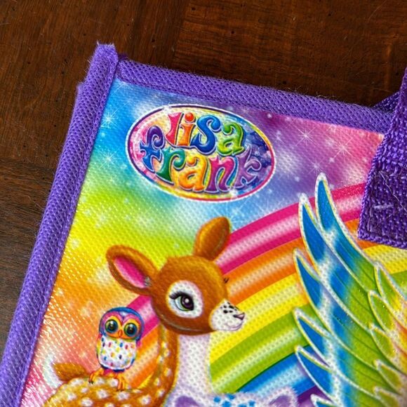 Lisa Frank 2016 Portfolio with handles Unicorns Rainbows Leopard - Picture 8 of 11